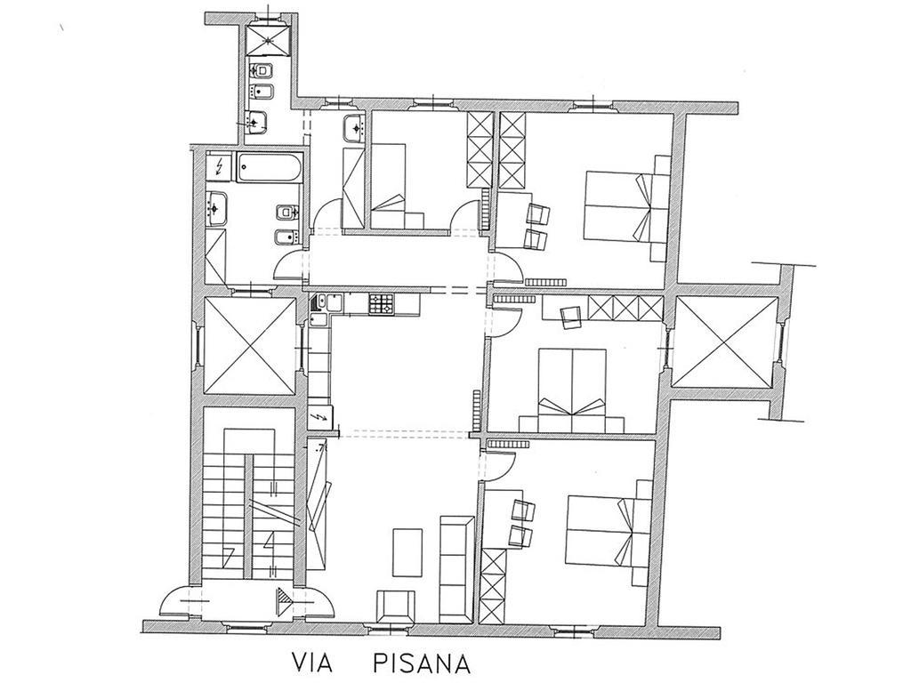 Appartamento Porta San Frediano Φλωρεντία Εξωτερικό φωτογραφία